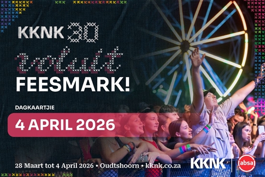KKNK Feesmark: 4 April